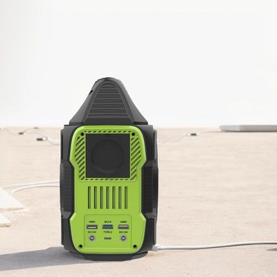 Armazenamento de energia renovável Gerador portátil de 300W para acampamento ao ar livre e carregamento de drones
