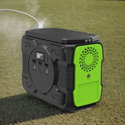 Estação de energia móvel de 200W Bateria de lítio Gerador de vento externo para RV Uav Armazenamento de energia