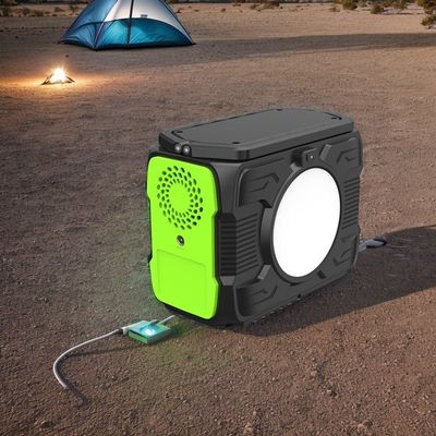 Estação de energia móvel de 200W Bateria de lítio Gerador de vento externo para RV Uav Armazenamento de energia