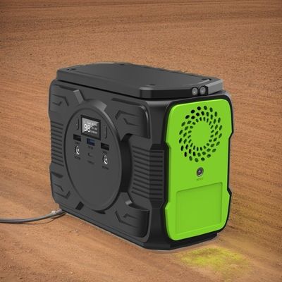 Estação de energia móvel de 200W Bateria de lítio Gerador de vento externo para RV Uav Armazenamento de energia