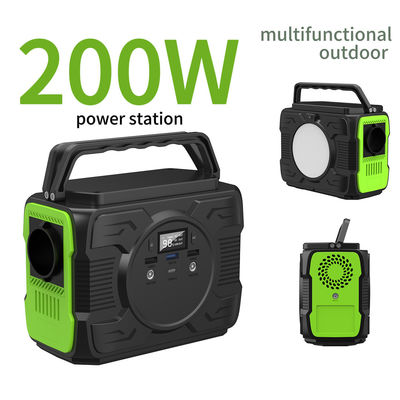 173wh Capacidade nominal Fornecedor de energia móvel de lítio para acampamento com saída Ec5 de 12V/200-300A