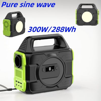 Alimenta as tuas aventuras ao ar livre com 300W de bateria solar e potência