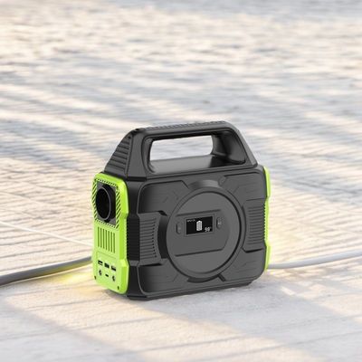 300W/600W Camping AC Mobile Power Station com saída multifunção e QC3.0 Fast Charging