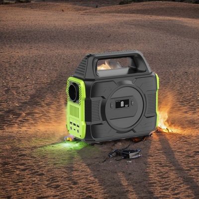 300W/600W Camping AC Mobile Power Station com saída multifunção e QC3.0 Fast Charging