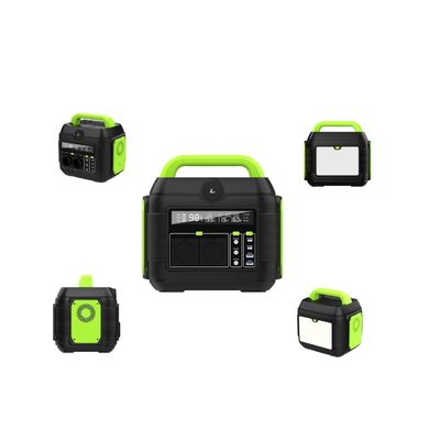 258*212*249mm EU AC Socket 600W/576wh Mobile Power Mini Gerador de Bateria de Lítio Portátil