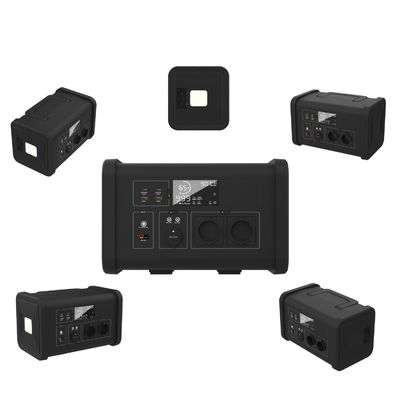 Gerador solar portátil de 700W para emergência ao ar livre e bateria de lítio