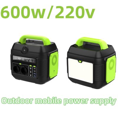 300W 600W 1200W Bateria de lítio Estação de energia portátil Gerador solar para emergência doméstica