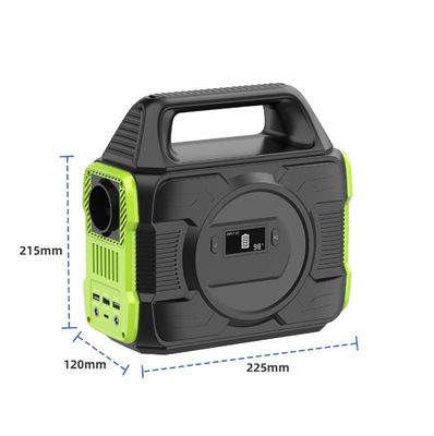 Un Socket AC personalizável 300W Usina de energia solar portátil com bateria de lítio 2024