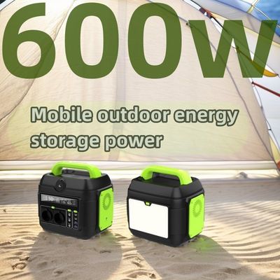 600W 576wh Central de Energia Portátil Gerador Solar Exterior Reciclável