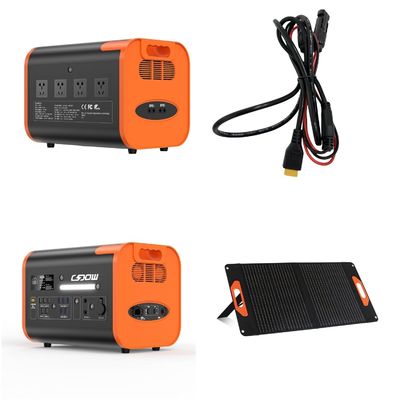 Gerador de energia solar de 2000W com armazenamento de bateria