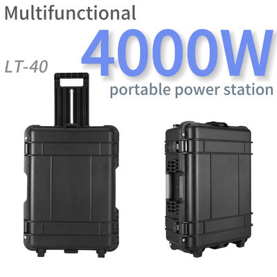Estação de energia portátil de 3000W 4000W gerador solar personalizado LiFePO4