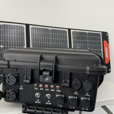 RV Camping Fornecimento de energia UPS portátil com 18W Max USB / Tipo-C Tempo de carregamento de 6-7h