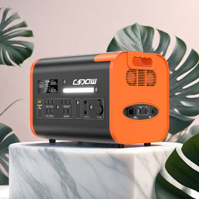 220V Pure Sine Wave LiFePO4 Bateria Gerador solar 2048wh Armazenamento de energia em espera 2200W Estação de energia portátil