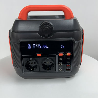 6 kg Central de Energia Portátil 576wh Mini Gerador Solar Preto Verde