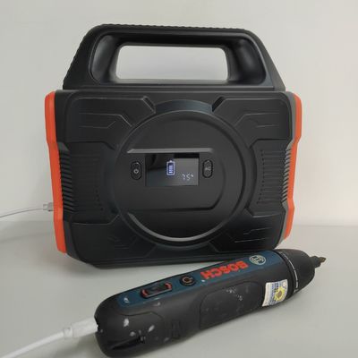 288wh Capacidade nominal Estação de energia portátil 300W Gerador de energia solar para acampamento