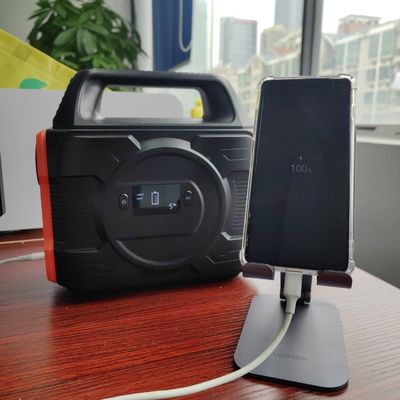 Gerador solar reciclável de 300 W para iluminação de emergência doméstica e carregamento de telemóvel