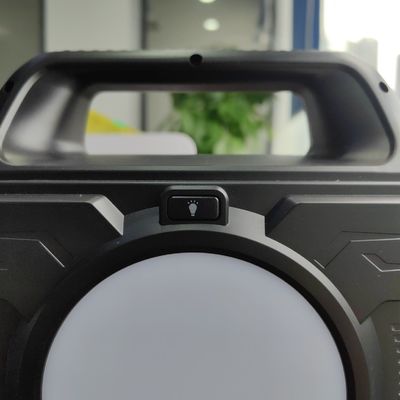 Gerador solar reciclável de 300 W para iluminação de emergência doméstica e carregamento de telemóvel