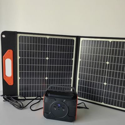Estação eléctrica portátil de 110 V/220 V Gerador solar móvel de 200 W