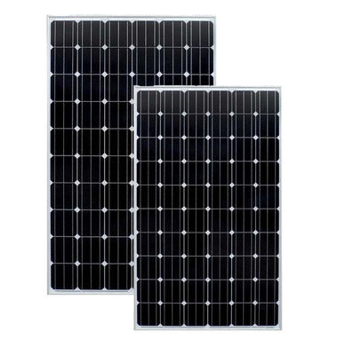 Materiais de cristal único painéis solares fotovoltaicos 500W para sistemas de iluminação solar