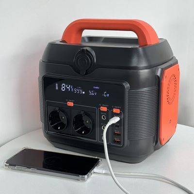 110V 220V emergência de acampamento 576wh central de energia solar móvel portátil 600W