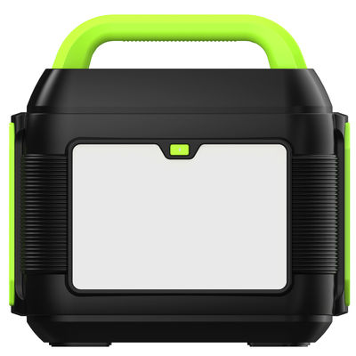 Potência móvel portátil de 600W 6kg Laranja Preta Fornecedora de energia de emergência exterior interior