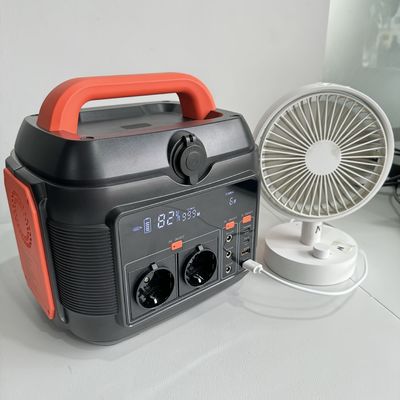 600W Portátil gerador solar saída Banco de backup Estação de energia de fonte externa