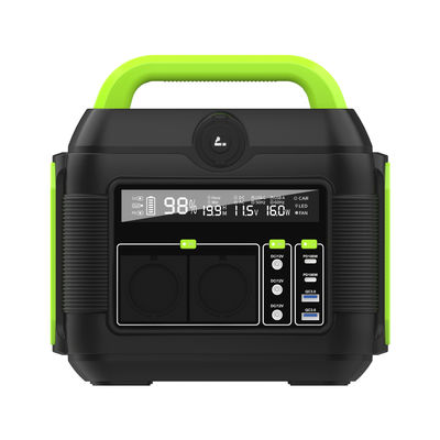 OEM/ODM 600W Camping Mobile Power Estação de energia de emergência interior Gerador solar Inverter incorporado