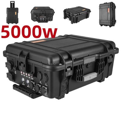 Corrente de saída de CA 15A Max 5000W Carregador solar para emergência de estação de energia móvel