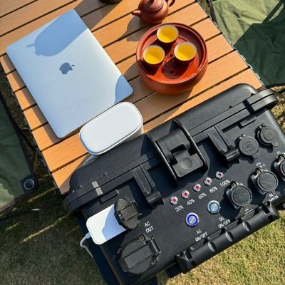 Estação portátil LiFePO4 5000W Power Bank com 6-7h de tempo de carregamento Geradores solares