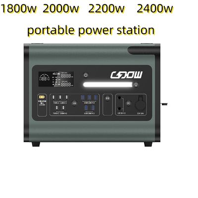 Estação de energia solar 220V AC saída fonte de alimentação portátil preto frequência de saída 50/60Hz