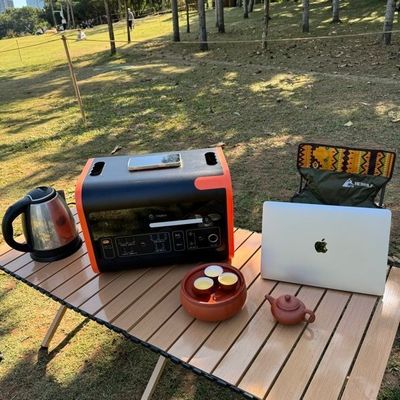 2000W 2200W Gerador de energia solar móvel Estação de energia portátil para trabalho ao ar livre
