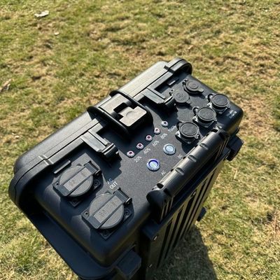 LT-40 LiFePO4 4000W gerador solar portátil para casa / estação de energia de acampamento 110V/220V