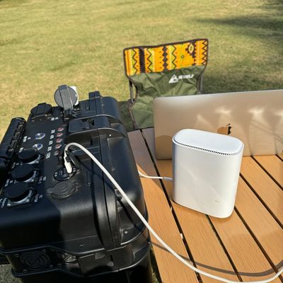 LT-40 LiFePO4 4000W gerador solar portátil para casa / estação de energia de acampamento 110V/220V