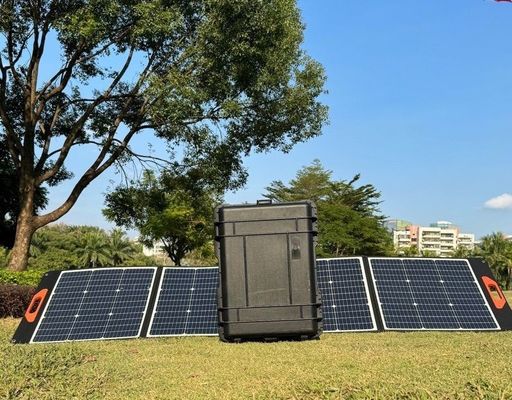Gerador solar portátil de células de lítio LiFePO4 de 8000W para atividades ao ar livre