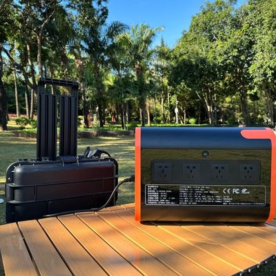 Gerador portátil de 2200W com banco de energia de saída AC/DC 230V e carregamento sem fio de 15W