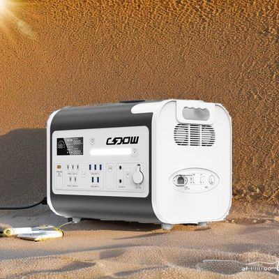Gerador solar portátil de potência máxima de 4400W com tecnologia de carregamento sem fio de 15W