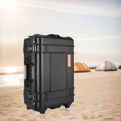 Carregador de grupo de bateria de lítio de emergência de 5000W com sistema solar de carregamento USB