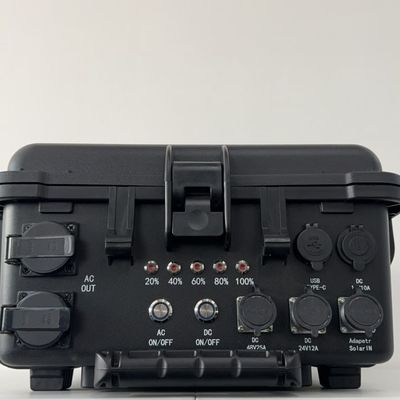 15A Max AC Output LT-40 Rechargeable Solar Power Station para emergência doméstica e carro de golfe