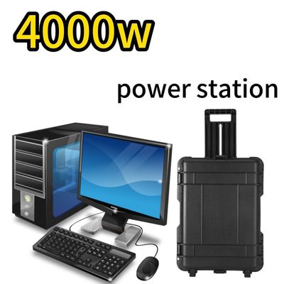 3840wh Banco de Carregamento Móvel LT-40 para 4kw LiFePO4 Bateria EV Car Mobile Power Station