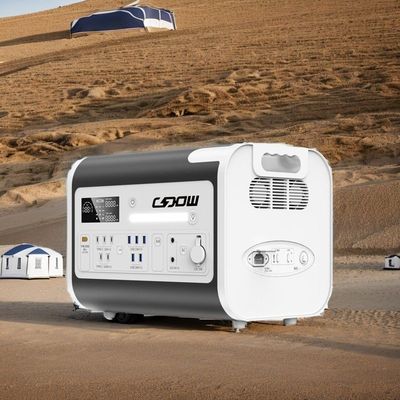 2200W de alta potência de saída portátil LiFePO4 Central de energia para Mains e soluções solares