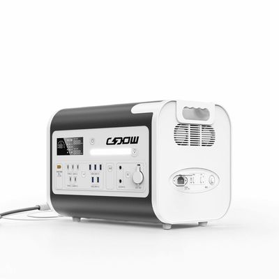 LiFePO4 Banco de energia de emergência de carregamento sem fio de 15W com saída de 220V e longa vida útil