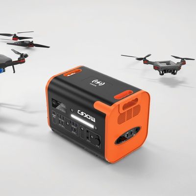 Carregador móvel Sistema de energia solar recarregável USB para acampamento/casa/atividades ao ar livre