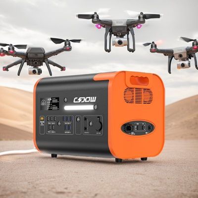 Sistema de armazenamento de energia LiFePO4 2048wh para acampamento sem fio de energia solar
