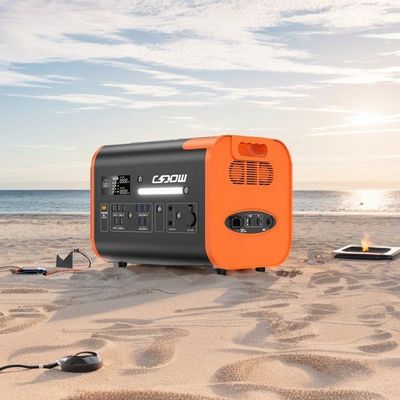 Conjunto de inversor de bateria de lítio de emergência/viagem com carga USB e comutação automática