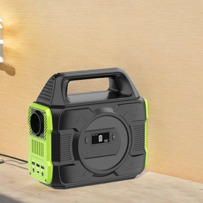 Estação de energia portátil de carregamento AC de 110/220V com ecrã LCD e bateria de lítio de 300W