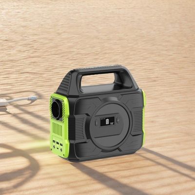 Estação de energia portátil de carregamento AC de 110/220V com ecrã LCD e bateria de lítio de 300W