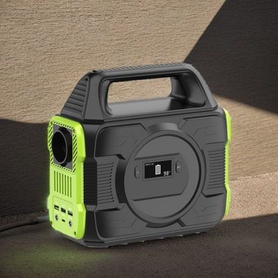 Estação de energia portátil de carregamento AC de 110/220V com ecrã LCD e bateria de lítio de 300W