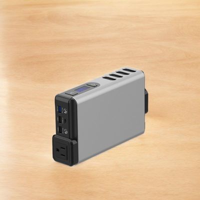 150W 115wh gerador solar acampamento bateria de lítio emergência central de energia portátil