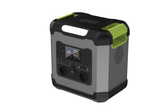 2000W carregamento rápido MPPT LiFePO4 Bateria Inverter All-in-One Off Grid Sistema solar com tomada de saída AC britânica