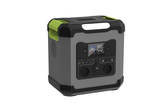2000W carregamento rápido MPPT LiFePO4 Bateria Inverter All-in-One Off Grid Sistema solar com tomada de saída AC britânica